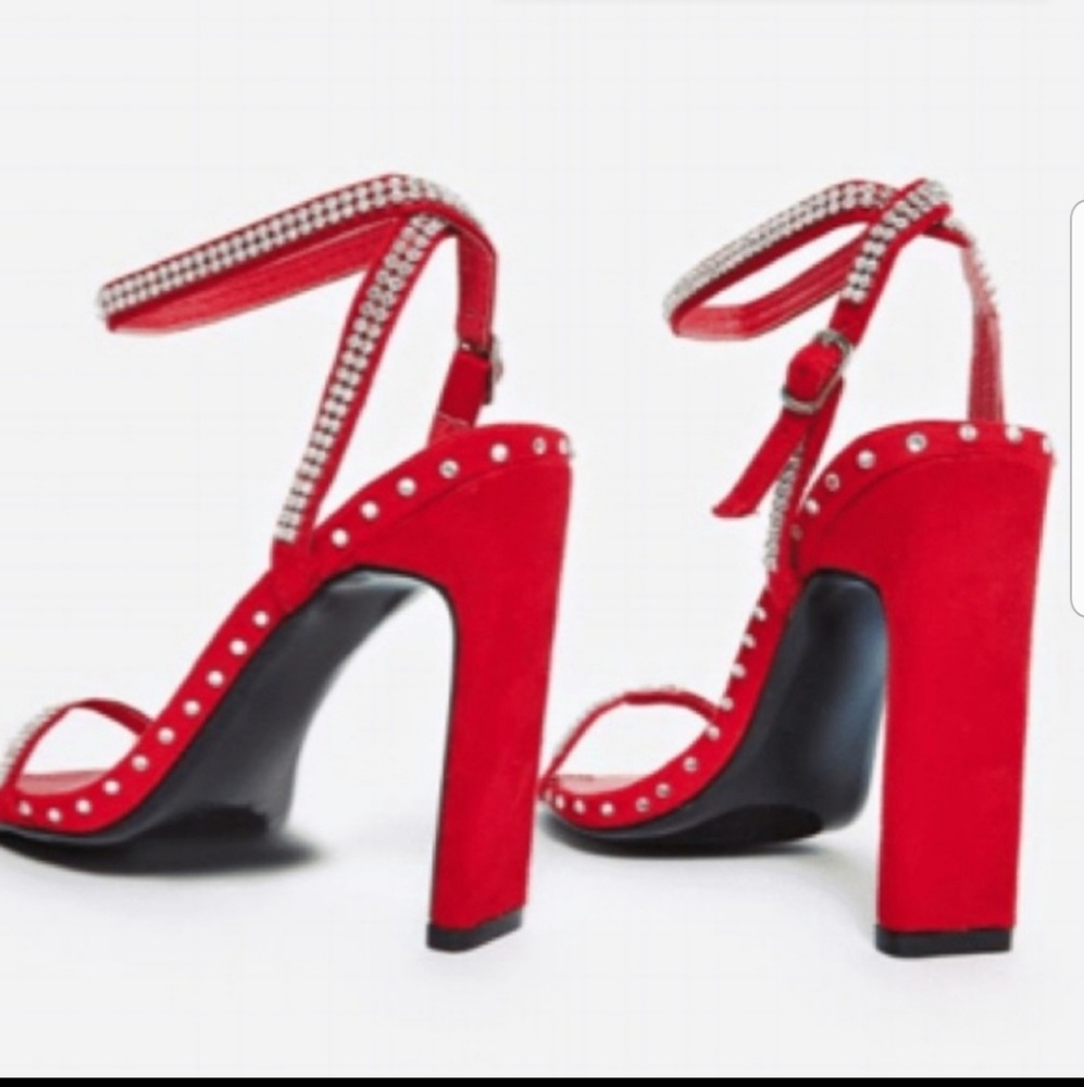 Cape Robin bling heels